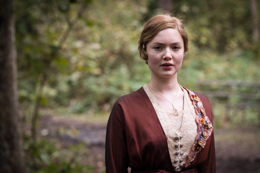 WARNING: Embargoed for publication until 29/08/2015 - Programme Name: Lady Chatterley's Lover - TX: 06/09/2015 - Episode: LCL - Unit Stills (No. n/a) - Picture Shows: Constance Chatterley (HOLLIDAY GRAINGER) - (C) HARTSWOOD FILMS - Photographer: ROBERT VIGLASKY
